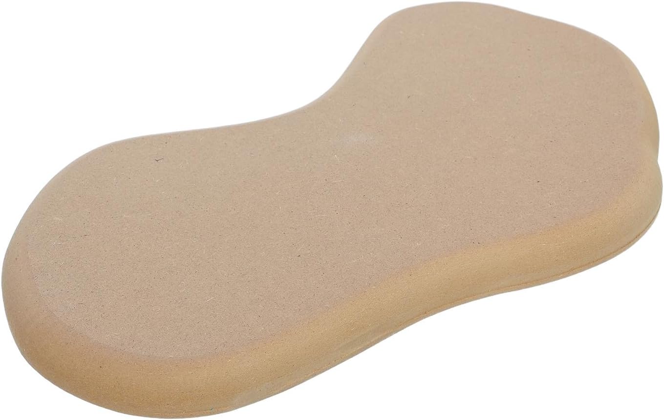 Cloud Shape Wooden Clay Plate Forming Mold for Home Studio Use