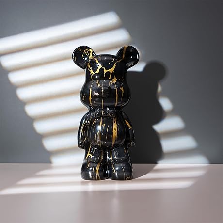 Modern Bear Figurine Resin Bear Statue Home Decor