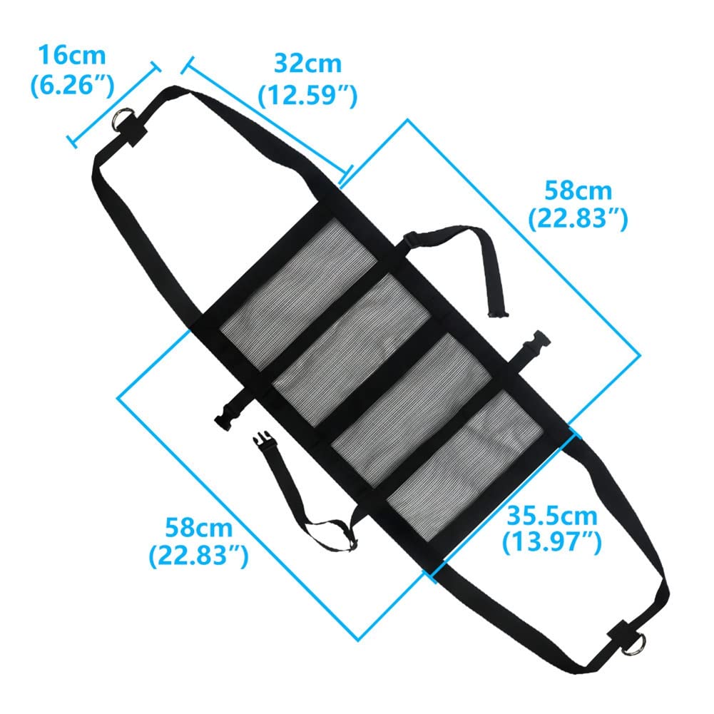 1 sac de pesée en nylon noir pour bétail, veau cochon, , animal