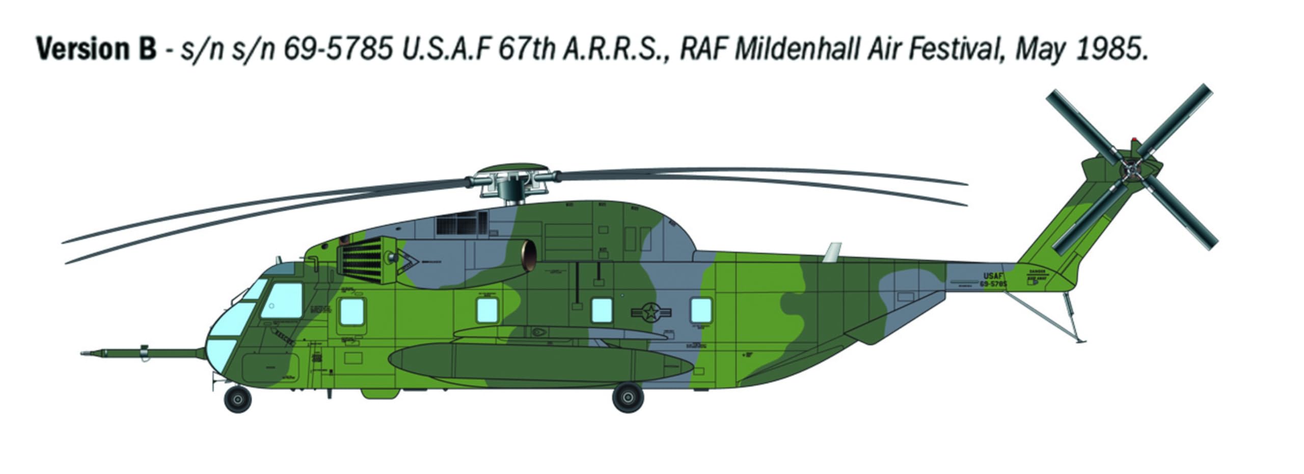Amazon | イタレリ 1/72 アメリカ HH-53C ジョリー・グリーン