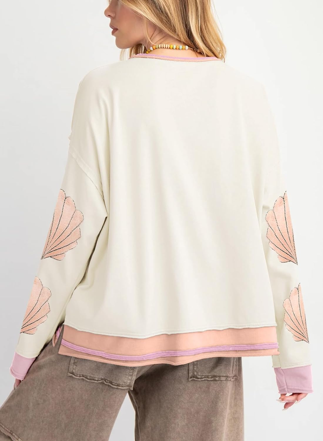 Yojeasrio Oversized Sweatshirt for Women Teens Cute Lobster Graphic Hoodie Preppy Vintage Aesthetic Beach Sweatshirts Jacket