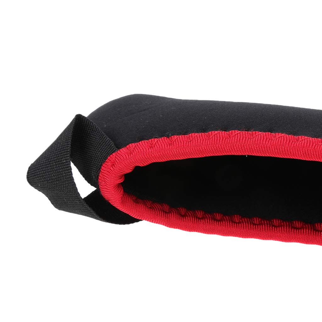 perfk Protettiva AntiGraffio Tappo Coperchio per Cannocchiale Telescopico, Nero Rosso