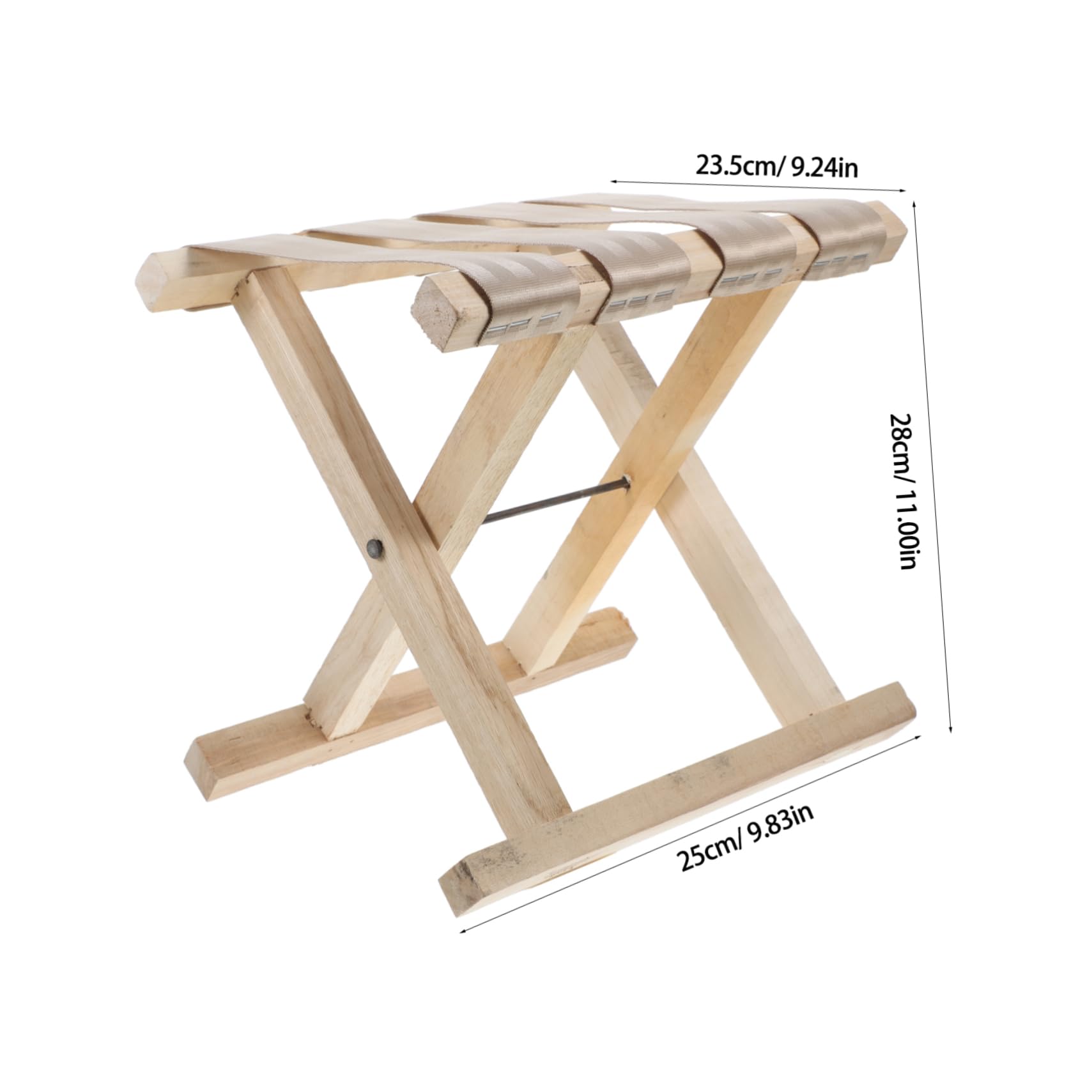 Abaodam Portable Folding Stool for Adults Compact and Durable Camping Chair for Fishing Hiking Beach Use Lightweight Easy to Carry Space Saving Design