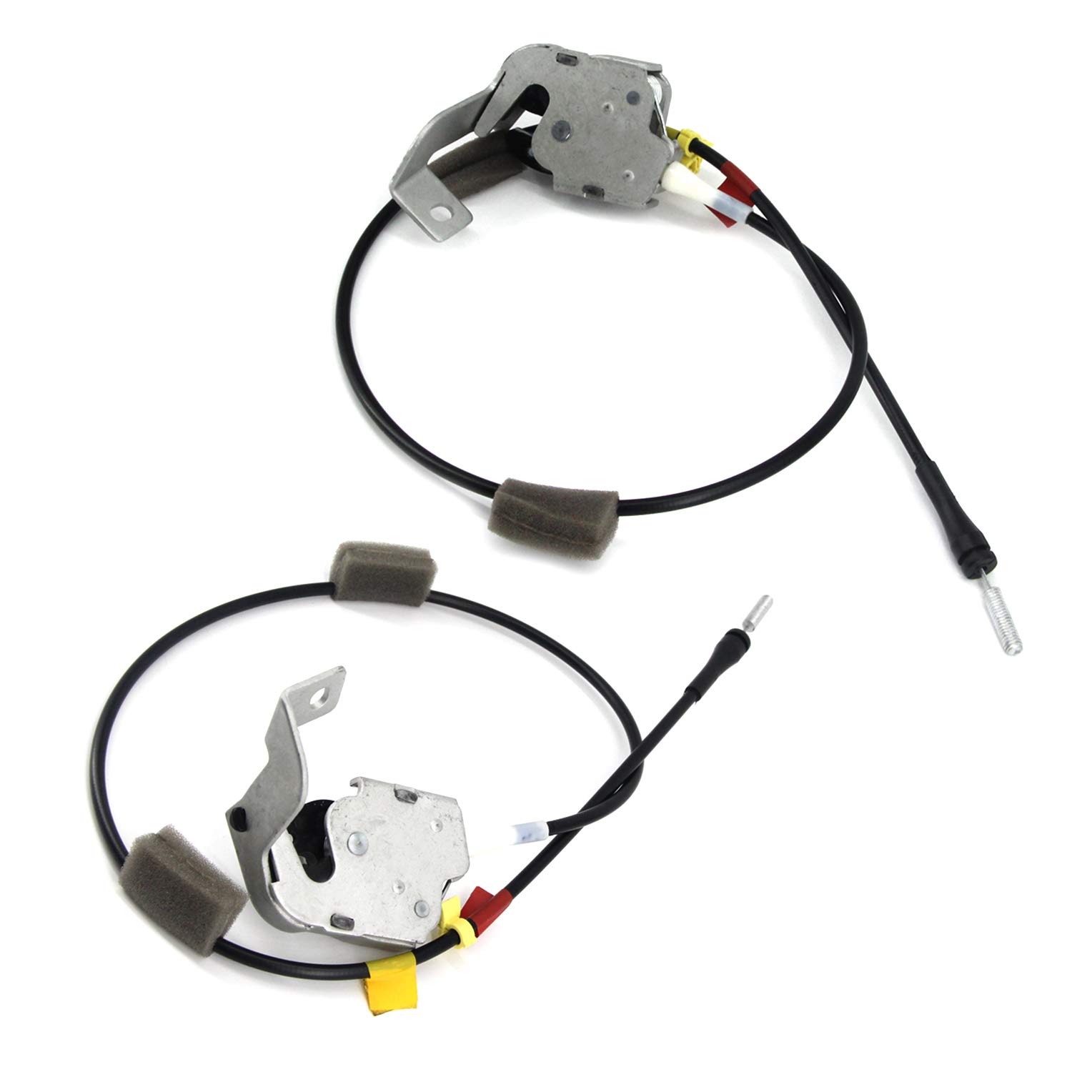 Rear Door Latch w/Cabel for Ford F150 1997-2004, Left and Right 2 Pack, Fit Rear Driver and Pasenger Doors and Upper position 6L3Z-18264A26-A 6L3Z-18264A27-A