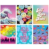 Artivo Indie Wall Decor Prints, 12 Set 8x10 Unframed, Y2K Room Decor Aesthetic Posters, Kidcore...