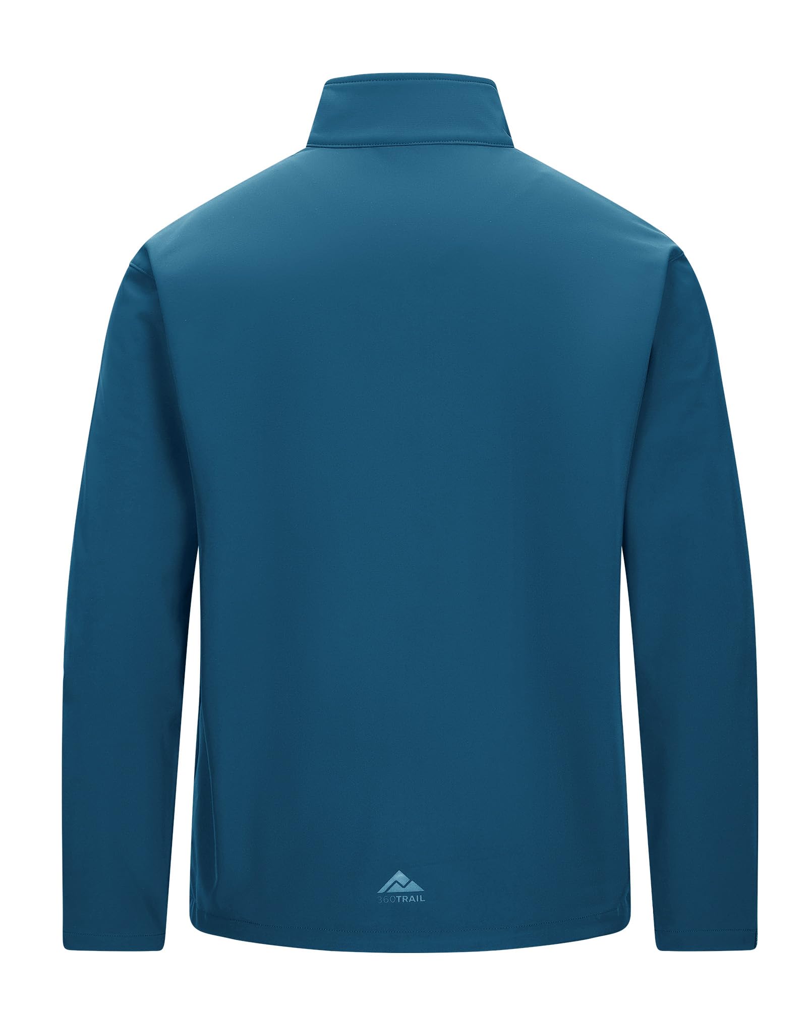 Herren Softshelljacke Wasserdichte Übergangsjacke Winddichte Outdoorjacke Atmungsaktive Funktionsjacke Microfleece-Innenseite für Freizeit Wandern Radfahren