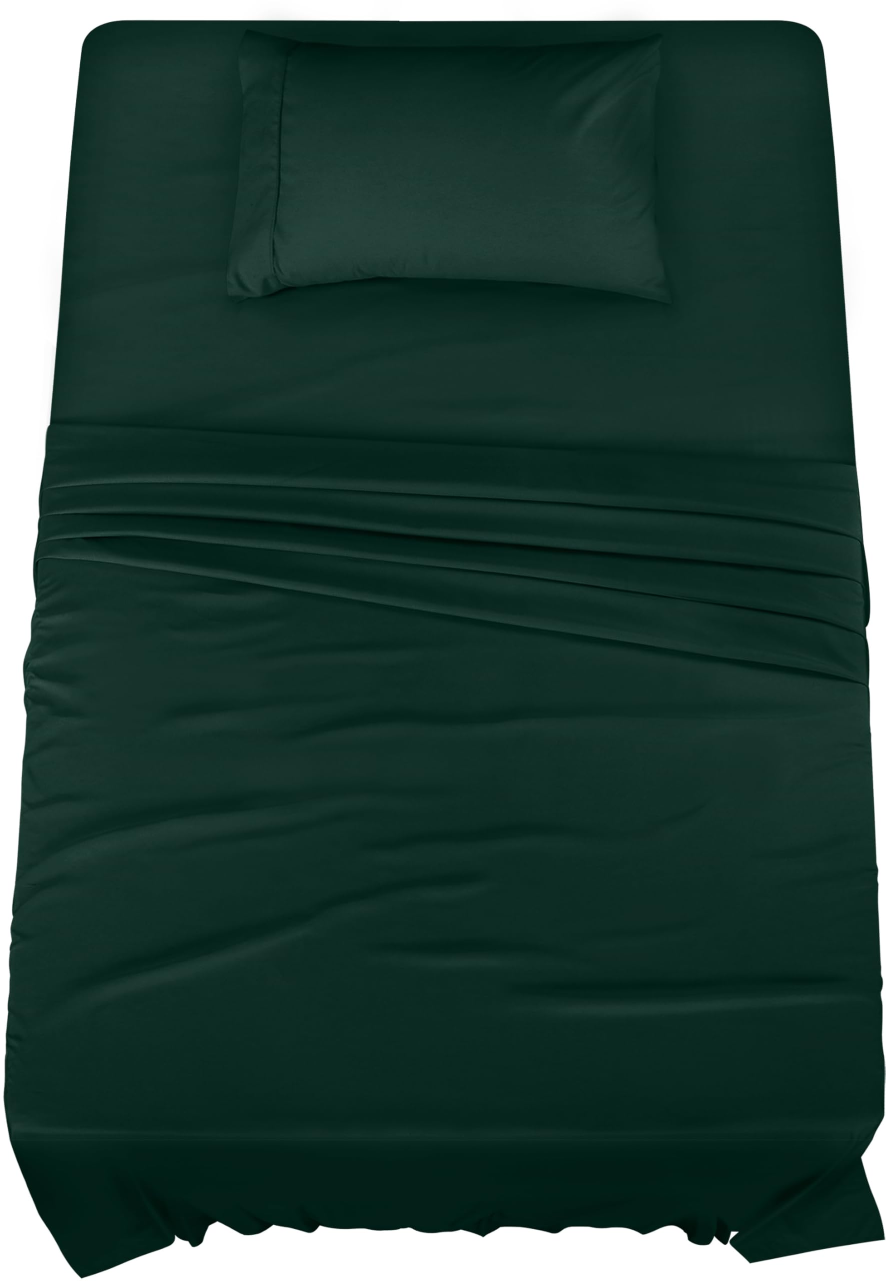 Utopia Bedding Emerald Twin Sheets - 3 Piece Bedding - Brushed Microfiber - Shrinkage And Fade Resistant - Easy Care (Twin, )