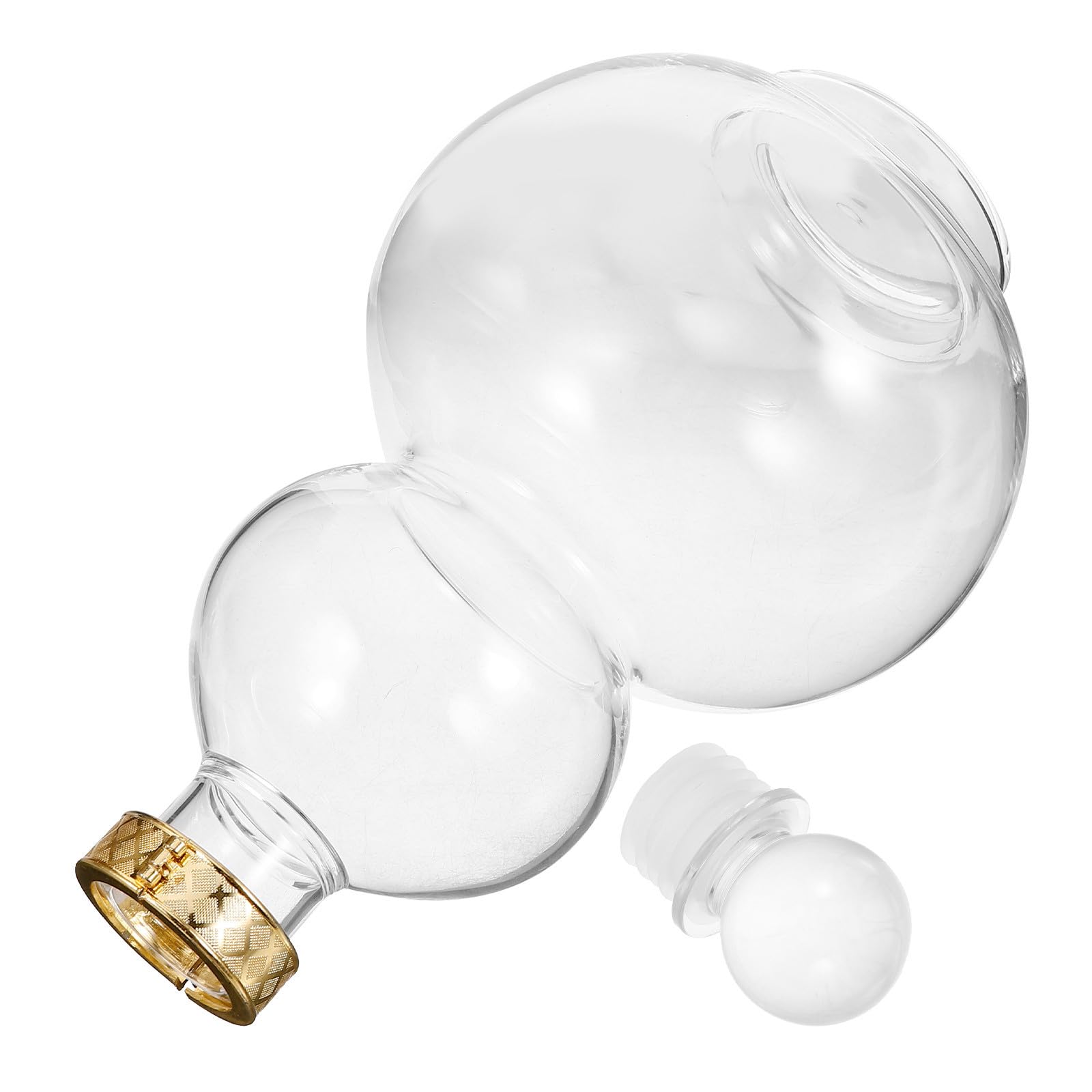 Bouteille en verre de calebasse 1000ml couvercle étanche pour conservation liquide
