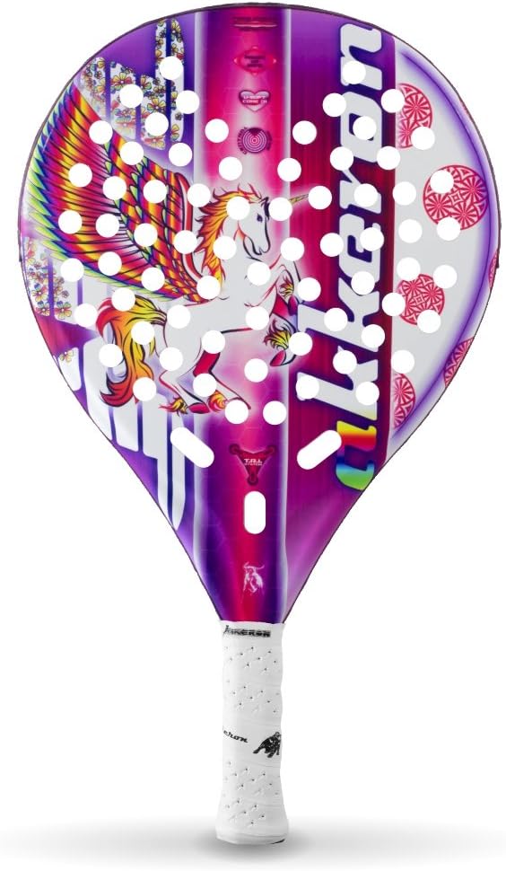 Akkeron Calypso x8 Padel Tennis Racquet, Women, Pink, One Size