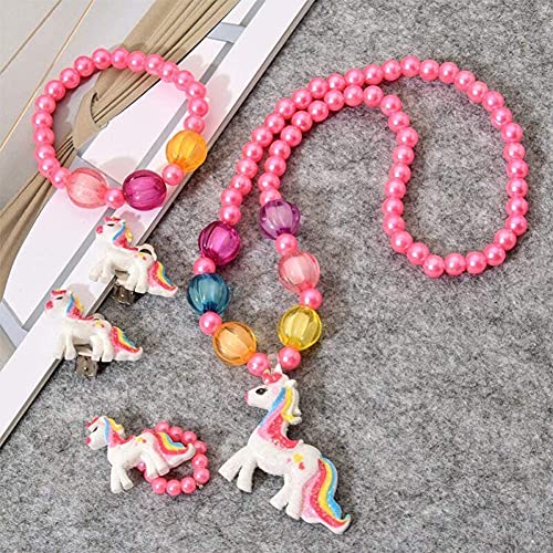 Kids Real Makeup & Nail Art Set with Bracelets, Earrings & Ring