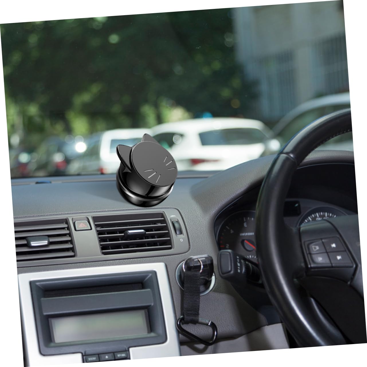 ULTECHNOVO 3pezzi Supporto Magnetico Per Cellulare Da Auto Con Ventosa Supporto Per Smartphone Con Rotazione Gradi Design Per Sicurezza Alla Guida