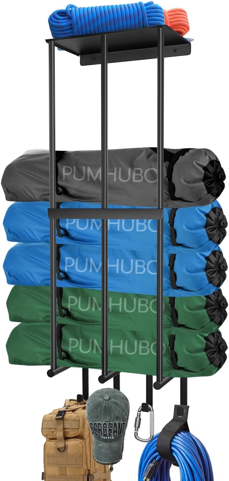 Amazon.com: PUMHUBO Camping Chair Wall Storage for Garage - Metal Beach ...