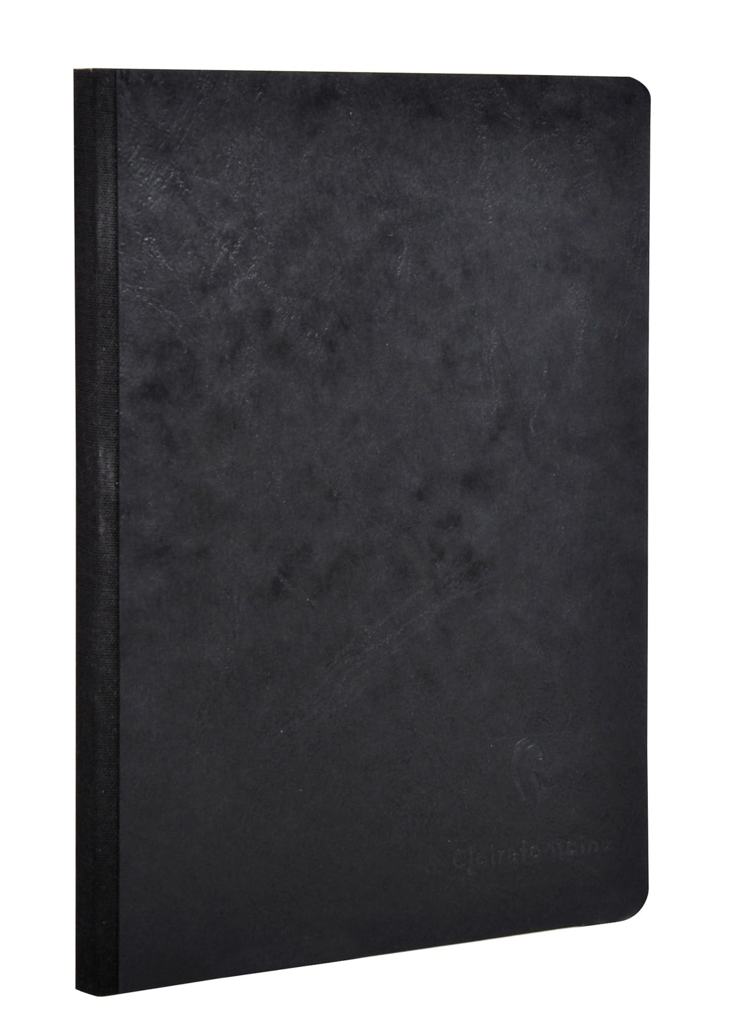 Clairefontaine 795401C Collection Nomaddict (ex Age Bag) Un Carnet Cousu Dos Toilé Noir - A5 14,8x21 cm - 192 Pages Unies Blanches - Papier 90 g - Couverture Carte Lustrée Grain Cuir