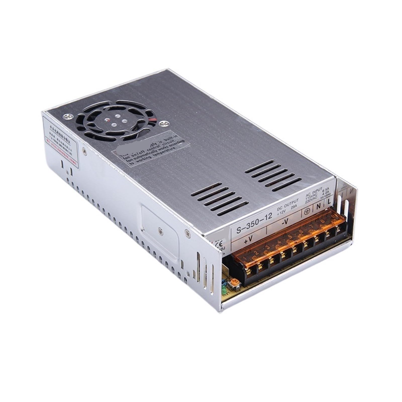 HYUJNAFZR 350W 12V 29A Single Output Switching Power Supply 12V AC 110v 220V