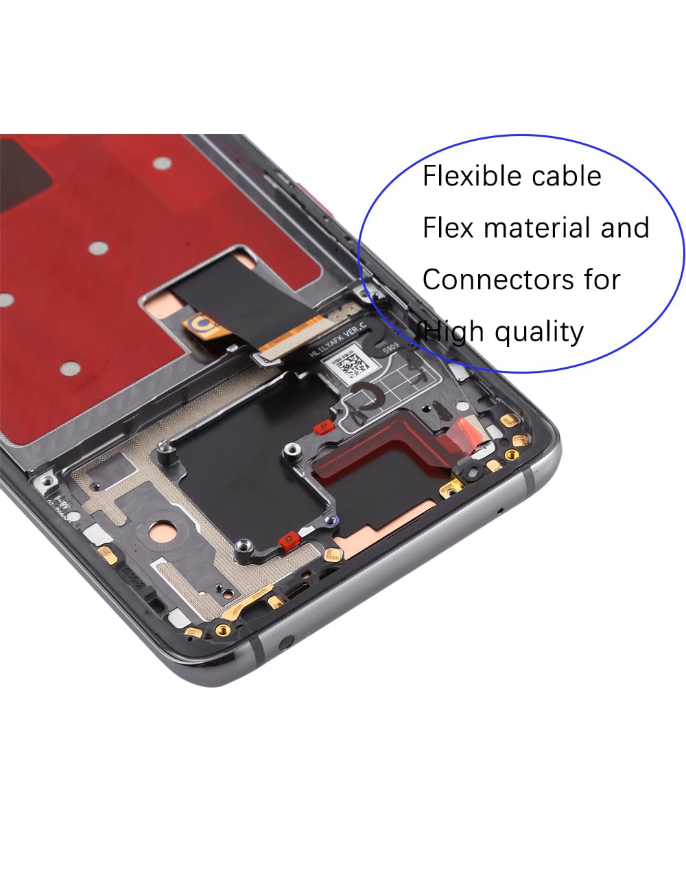 Display Di Ricambio Per Huawei Mate 20 Pro - Schermo LCD TFT, Senza Sensore Impronte, Kit Riparazione Incluso