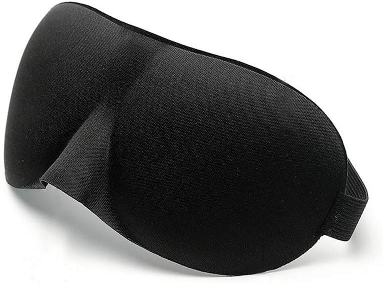 Visenta Eye Mask for Sleeping Breathable 3D Memory Foam Sleep Mask for Men Women,Black