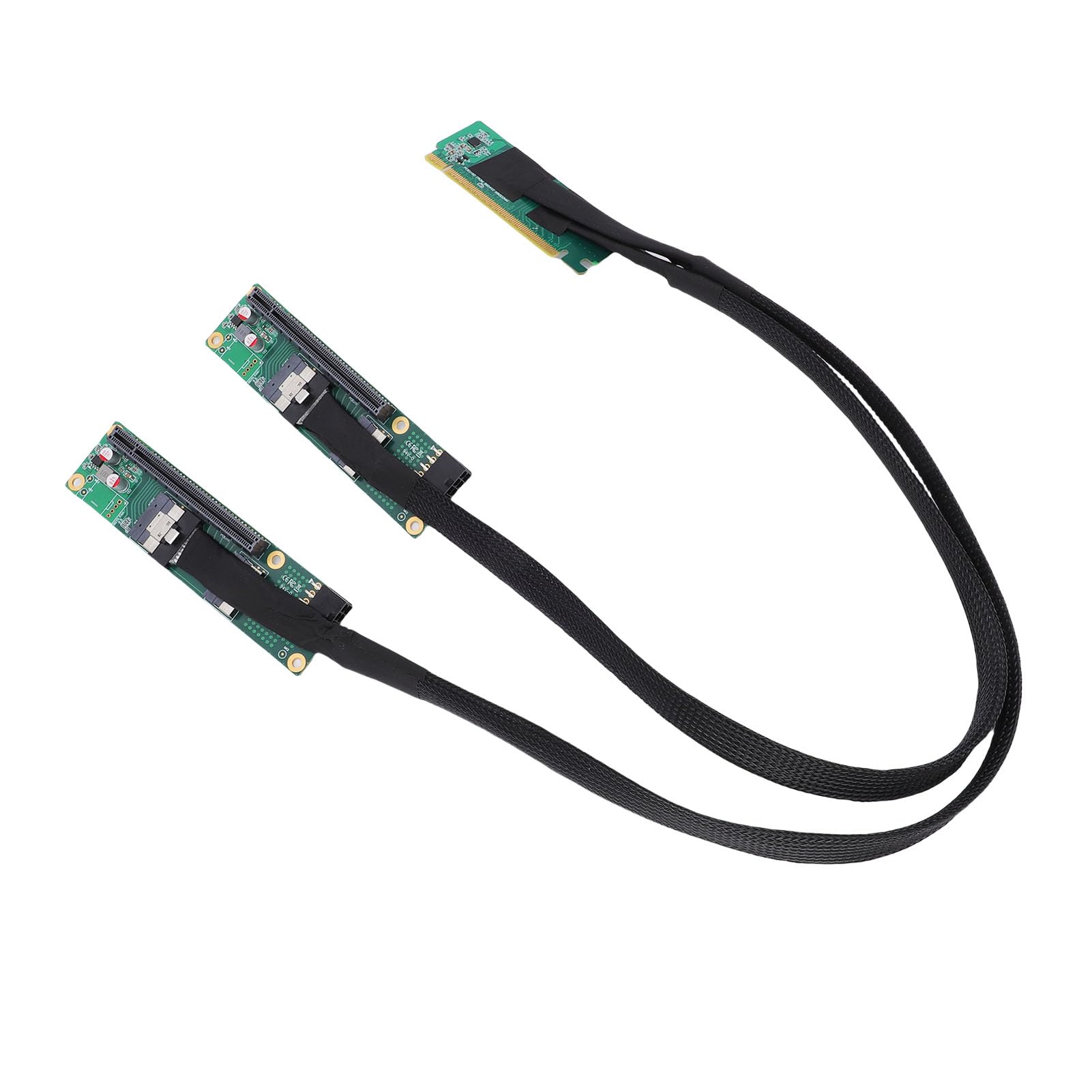 Vielseitiges PCIe 4.0-zu-SFF-8654-Extender-Adapterkabel, Hohe Leistung für Nahtlose Upgrades