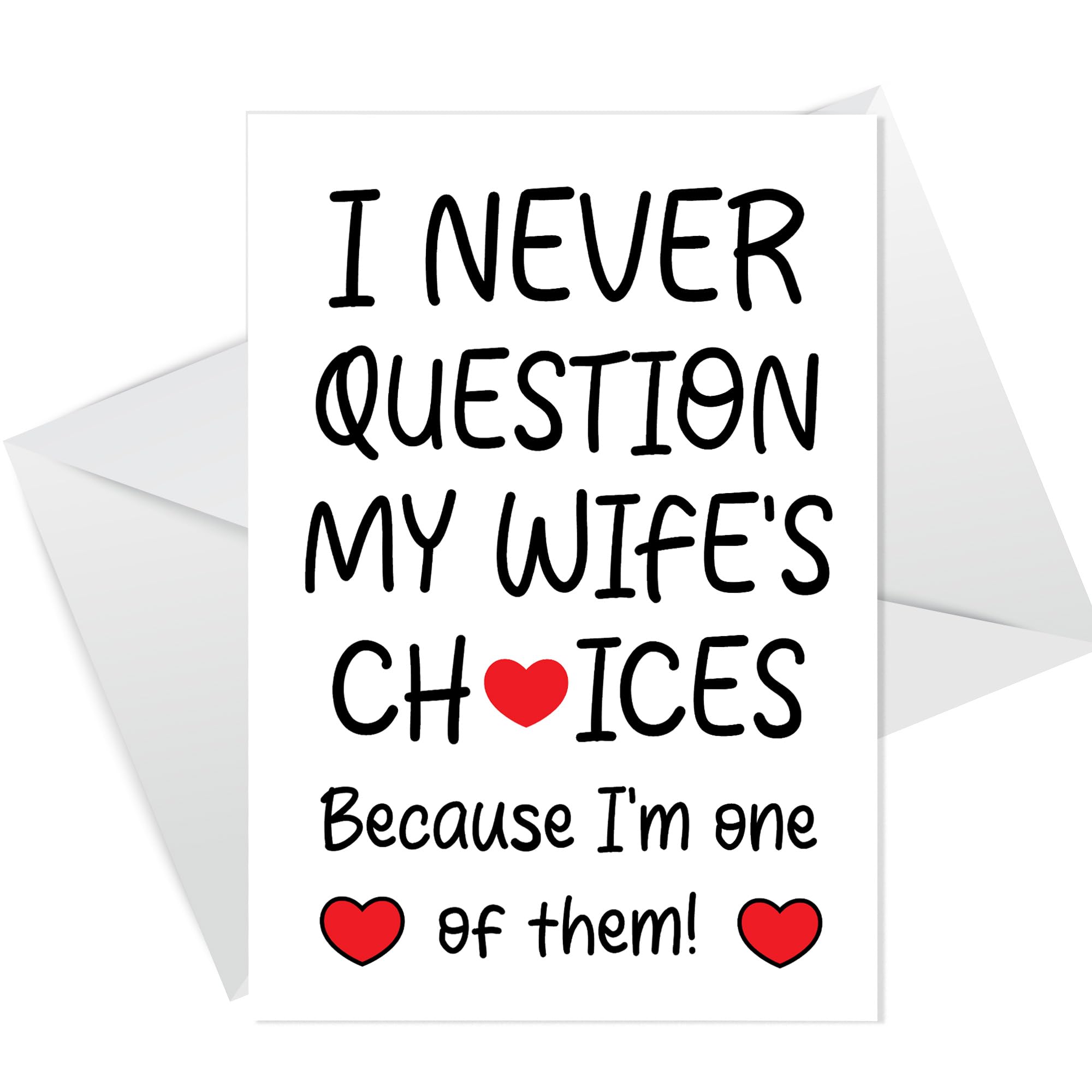 RED OCEAN Funny Valentines Day Card, Funny Anniversary Card, Card For Him Her, Husband Anniversary Card, Wife Anniversary Card, Husband Valentines Card, Wife Valentines Card
