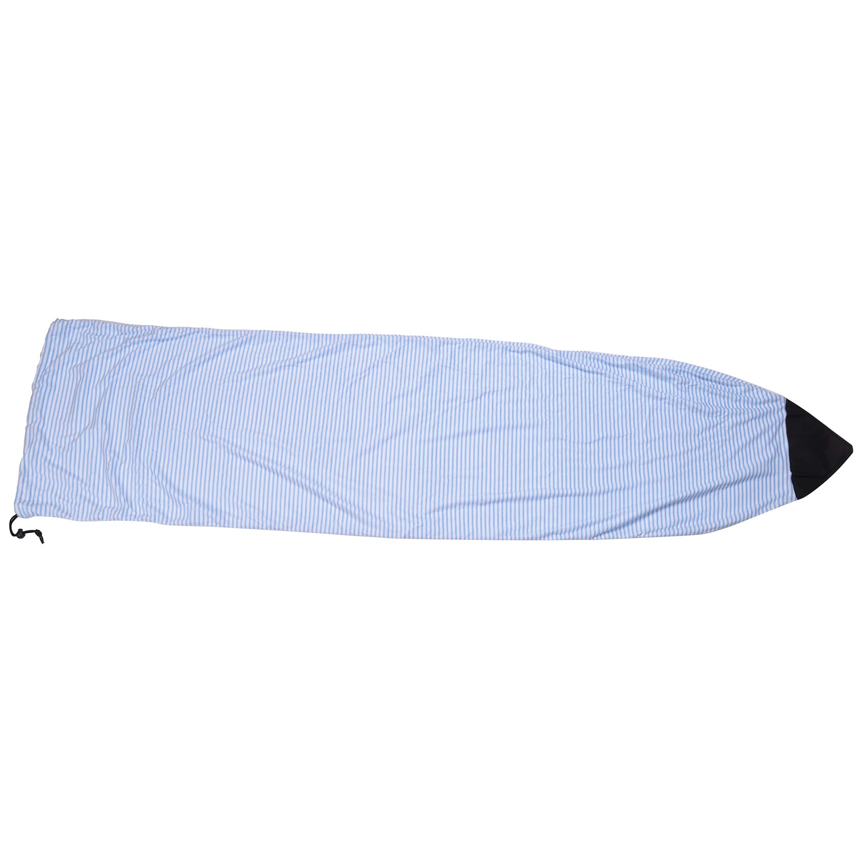 Hagsnec Funda protectora para calcetines para tabla de surf, 6 pies, rayas azules y blancas, bolsa de almacenamiento