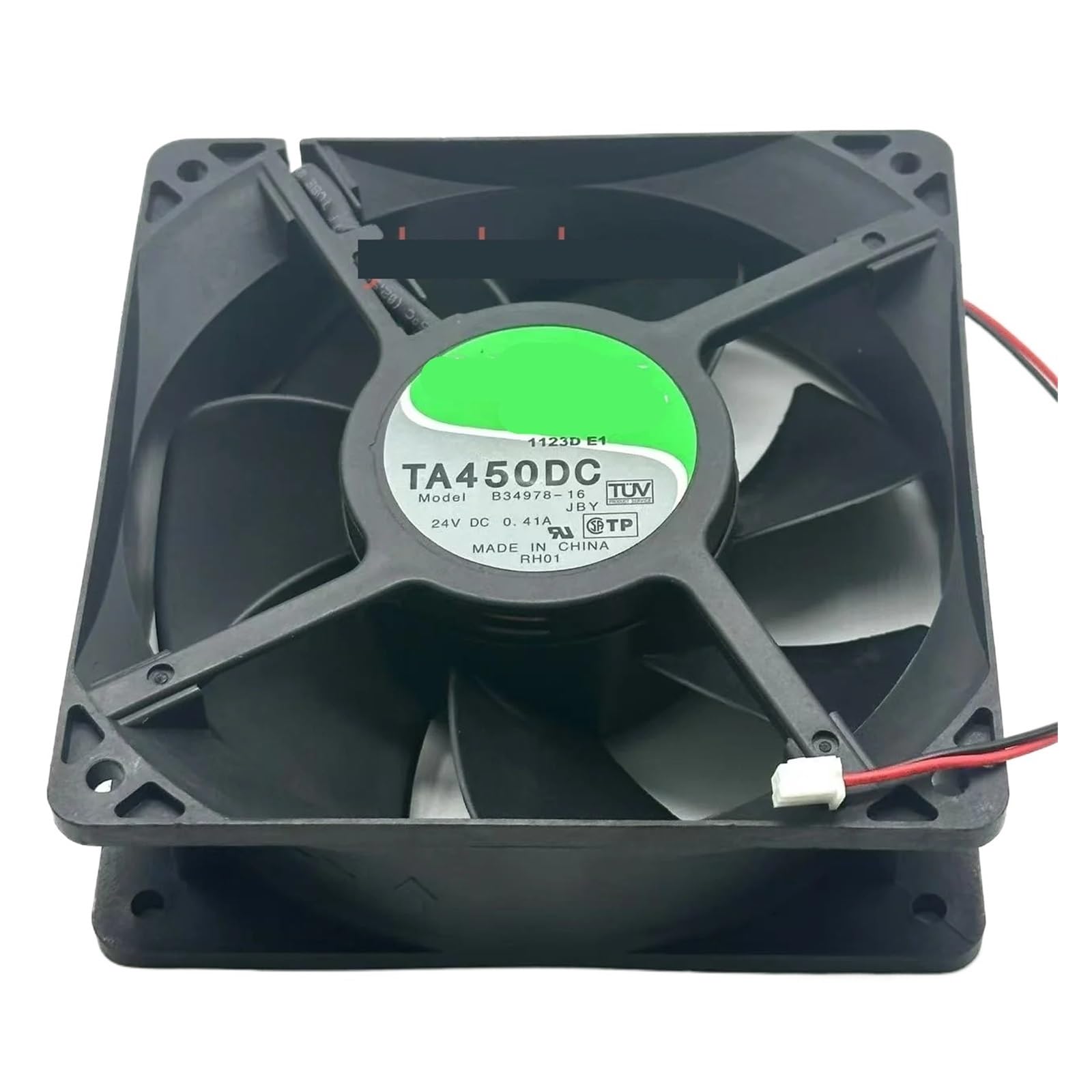 WEUSANXPL B34978-16 DC 24V 0.41A 120x120x38mm 2-Wire Cooling Fan