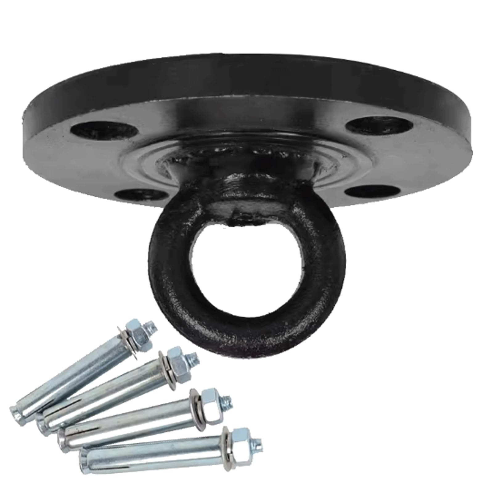 VGGBNG Hammock Hooks?Swing Hooks Heavy Duty? Swing Hook Metal Sandbag Fixing Ring Ceiling Load-Bearing Rings with Expansion Screws Swing Hanging Chair Hook for Indoor Outdoor