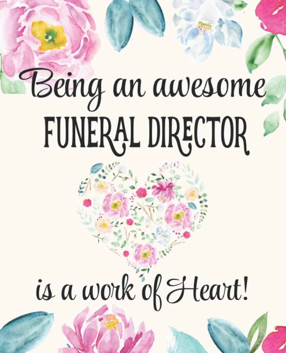 Funeral Director Gifts: Work of Heart Sentimental Thank You Appreciation Present for Women Friends, Family or Coworkers