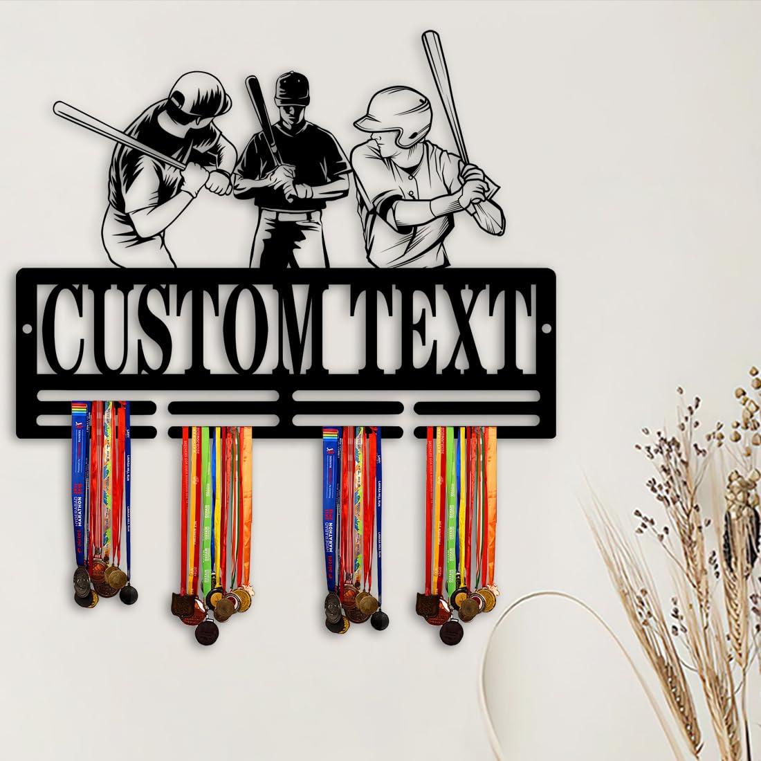 Espositore Personalizzato Per Medaglie Sportive - Supporto A Più Livelli Per Parete - Foto 3