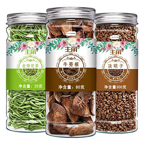 牛旁根决明子金银花茶组合養生茶非熬夜养肝护口臭牛榜根茶包女性Niupangen cassia seed honeysuckle tea combination health tea
