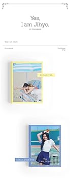 Twice Jihyo Yes, I Am Jihyo PhotoBook Cobalt Blue Version 254p