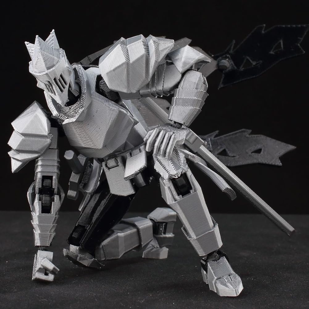 Zhongkaihua Rycerz Kawalerii Figurka 3D Drukowane Średniowieczny Styl W Pełni Przegubowy Model 14 CM Figurki Akcji Ozdoby Kolekcja Prezenty Dekoracyjne