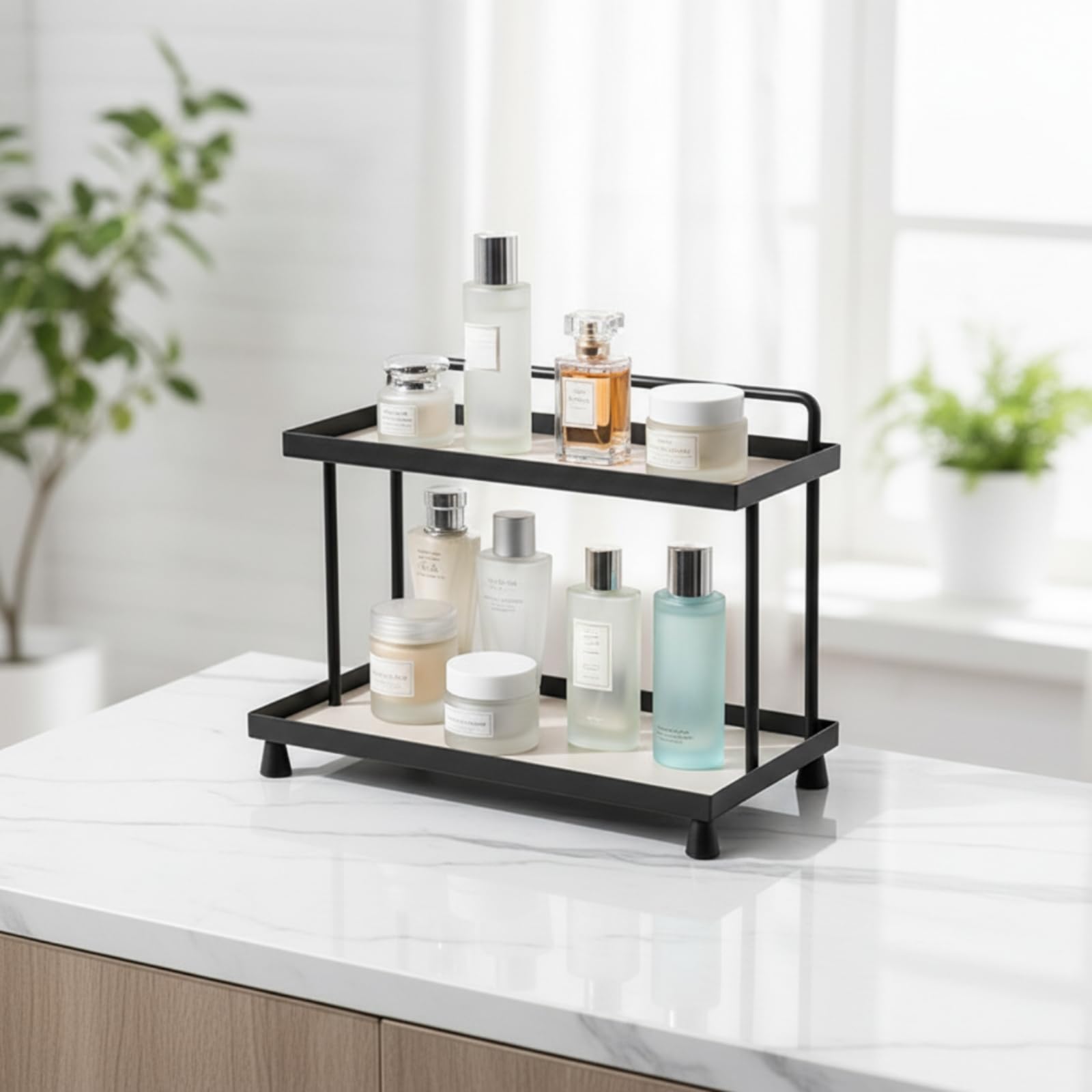 Sharplace Freistehend Kosmetik-Organizer, Grün, style to 1