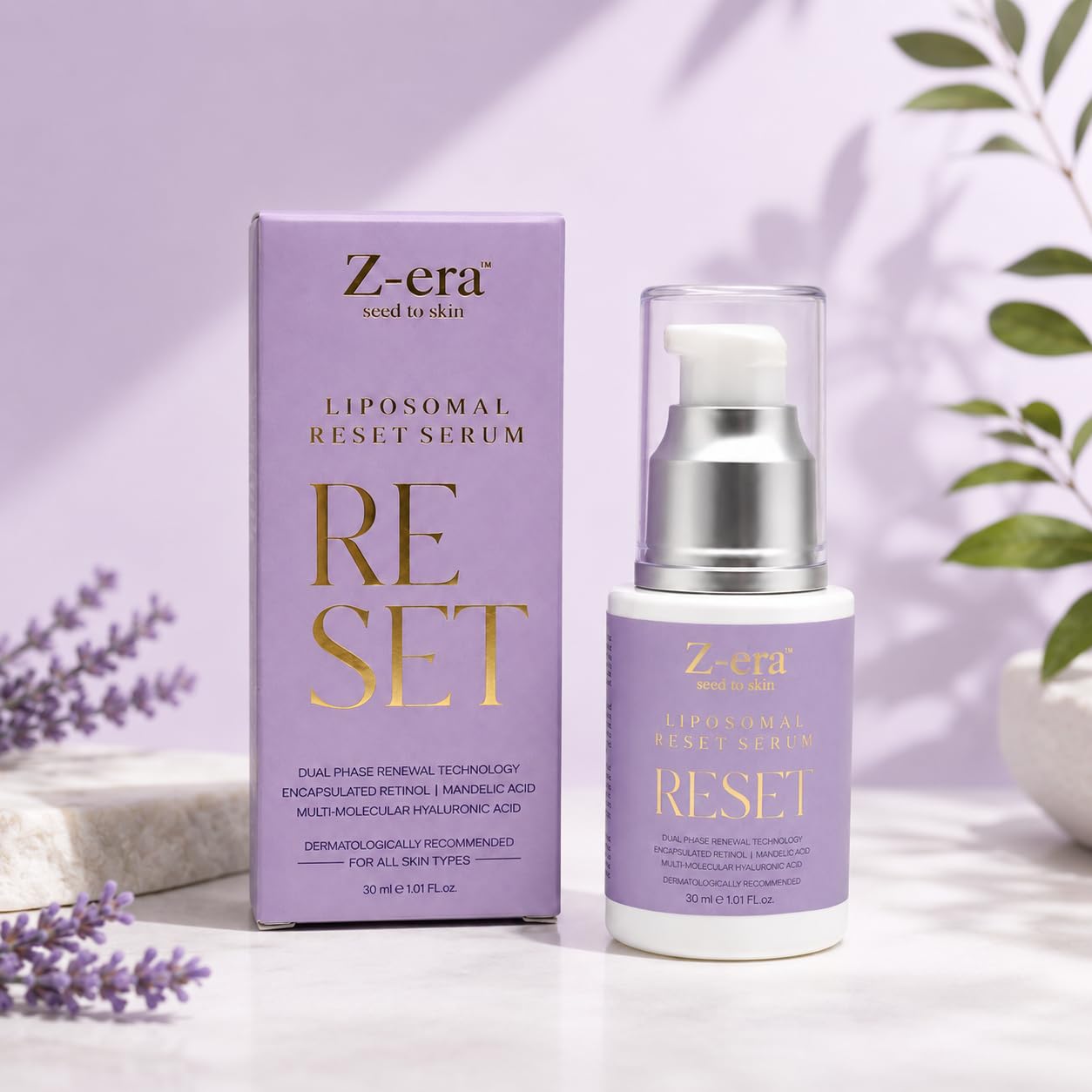 Z-era Liposomal Reset Serum – Anti-Aging Face Serum with