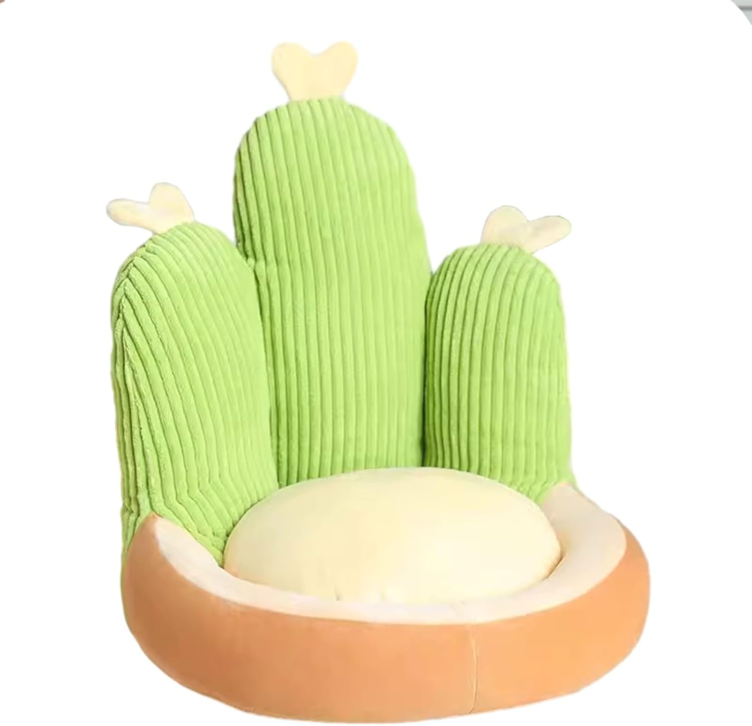 Floor Pillow, Cactus Chair Cushions for Adults,Meditation