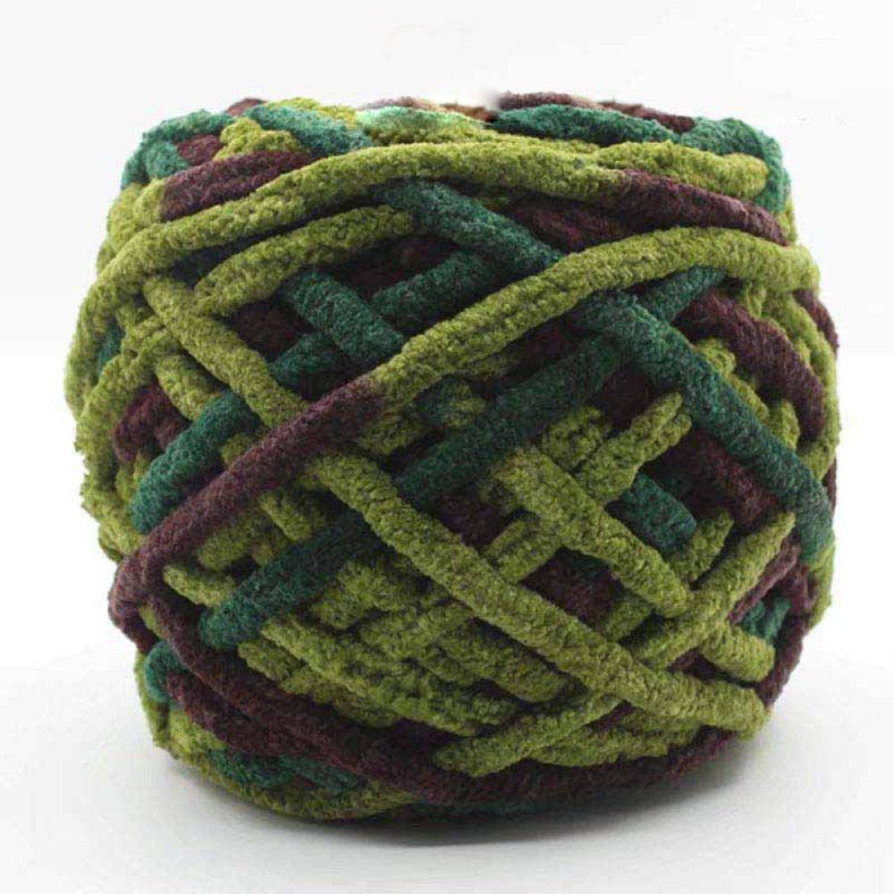 Tejer Ovillos Punto 10 X 100 G De Madejas De Algodón Artesanía Colorido Punto Grueso Grueso Bricolaje Grueso Grueso Crochet Terciopelo Chenilla Hilado De Colores Lana-19_10Pcs