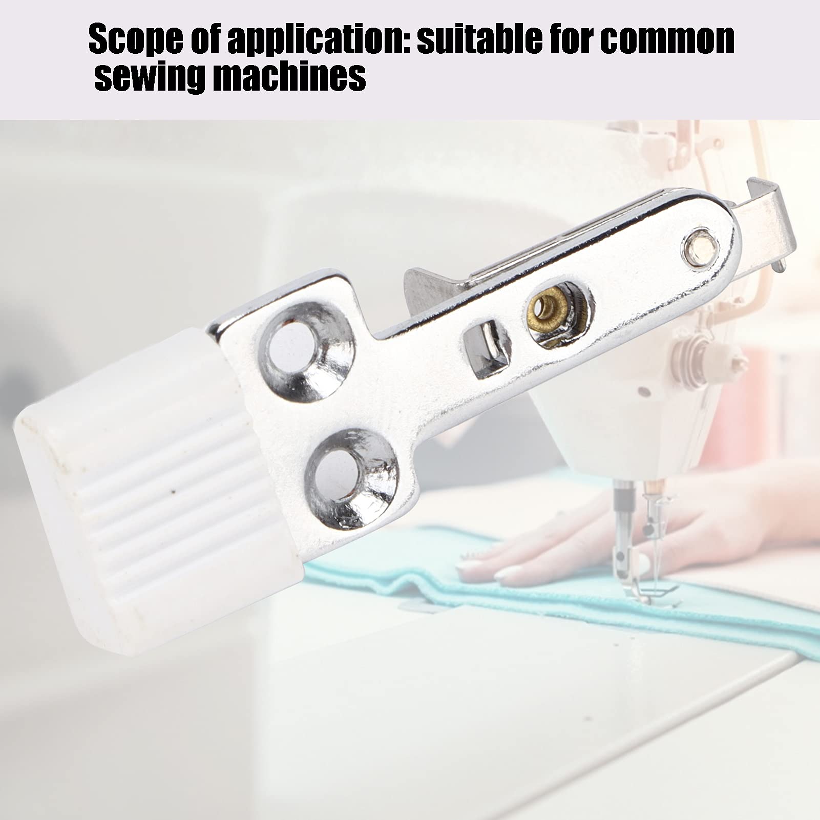 Zerodis Infila Ago da Cucito, Strumento di Sartoria Multifunzionale Automatico in Acciaio Inossidabile Si Adatta All'infila Ago Singer Serie Heavy Duty per L'artigianato