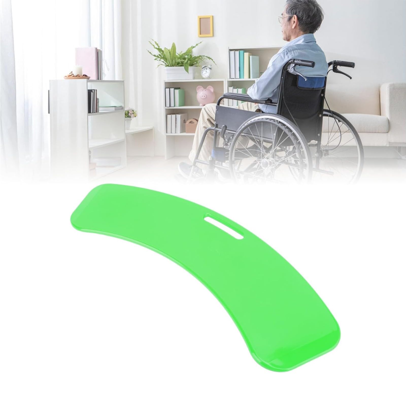 Planche Transfert Patient Coulissante Pour Le Transfert De Patients Ou De Handica Du Fauteuil Roulant Planche De Transfert Incurvée Robuste D'une Capacité De 330 Lb Dispositif D'assistance
