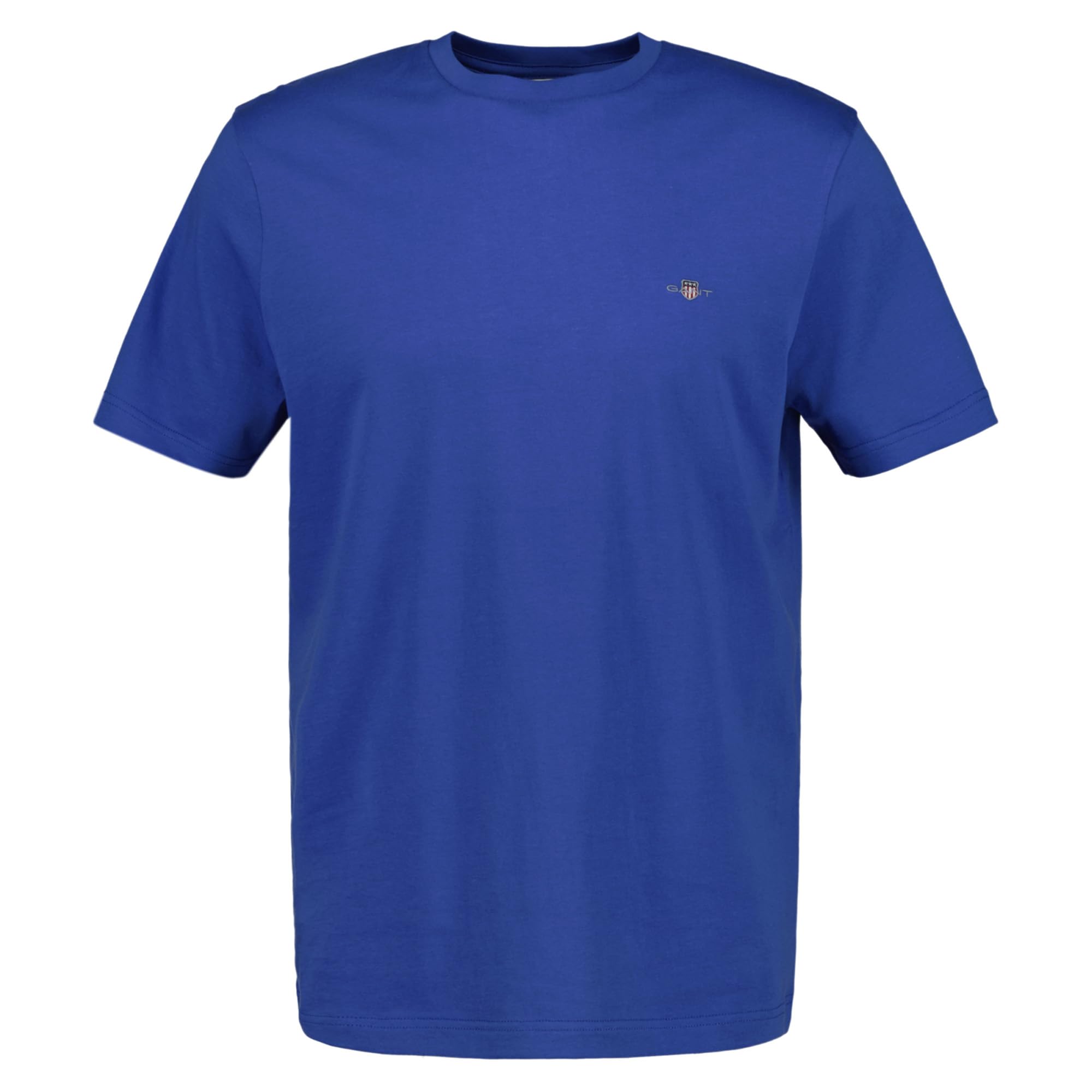 GANT Men's REG Shield SS T-Shirt, Rich Blue, 3XL