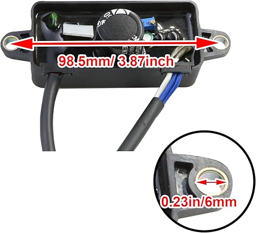 Miniatura 2 de WOTIAN Regulador de Voltaje Automático AVR Compatible con Generadores Honda Predator, Champion, Firman, DuroMax, Partes de 3500, 4000 vatios, 2KW,
