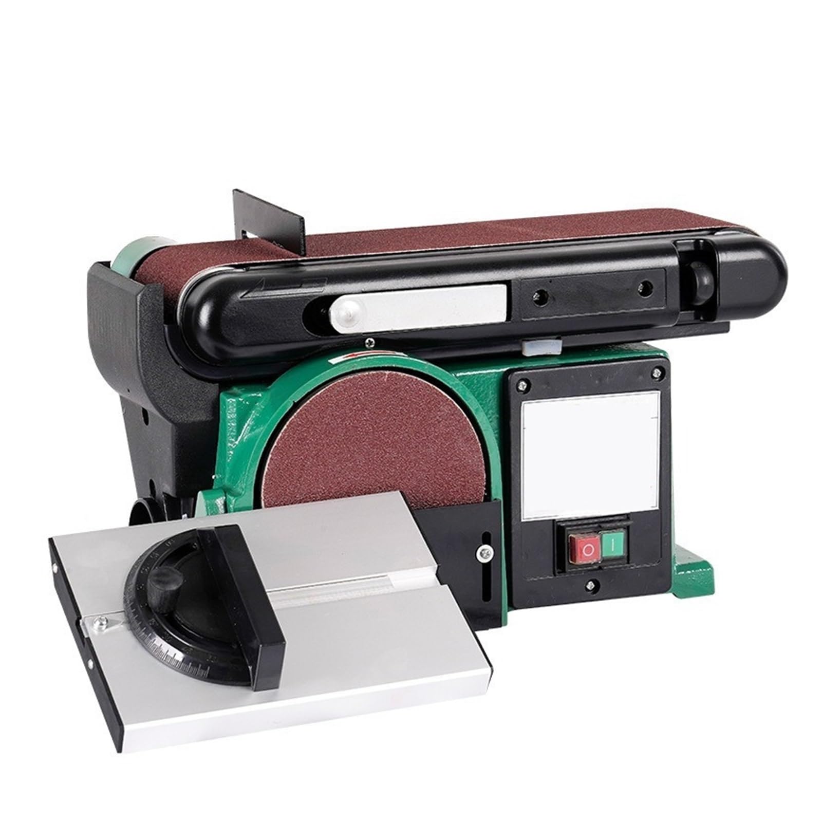 Csdasw 41151 Multifunctional Belt Sander Woodworking Household Desktop Electric Small Metal Grinder Jewellery Diy