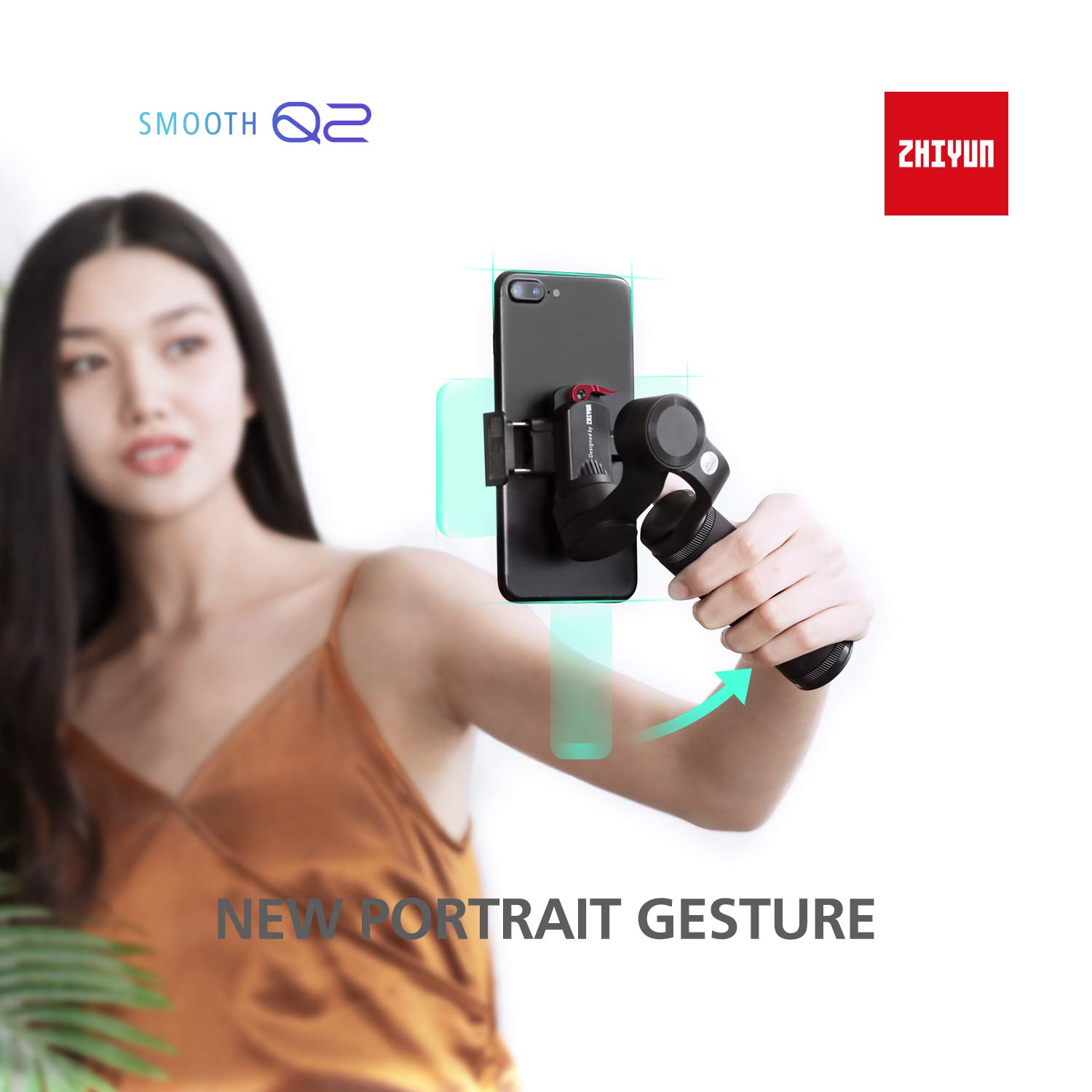 Amazon.com: Zhiyun Smooth Q2 3-Axis Handheld Smartphone Gimbal