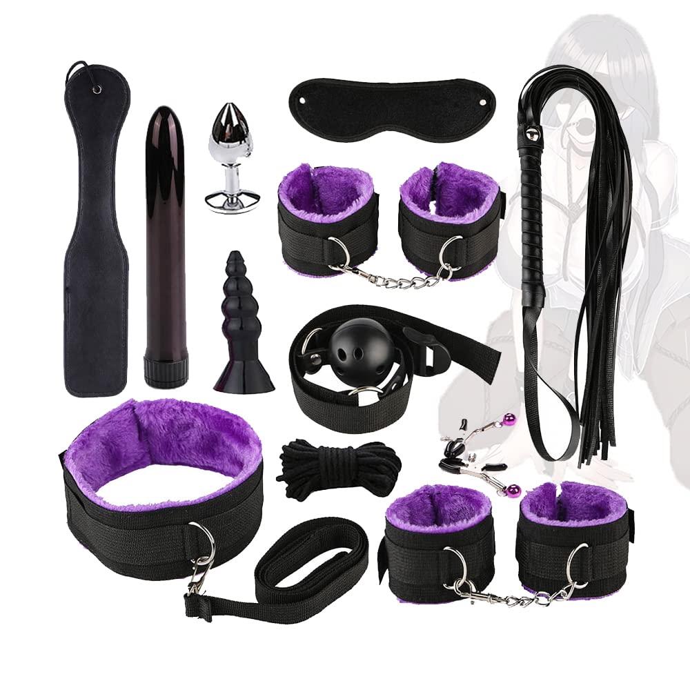 Yoga Set 12 Pezzi Confezione Regalo Romantico Gioco Viola