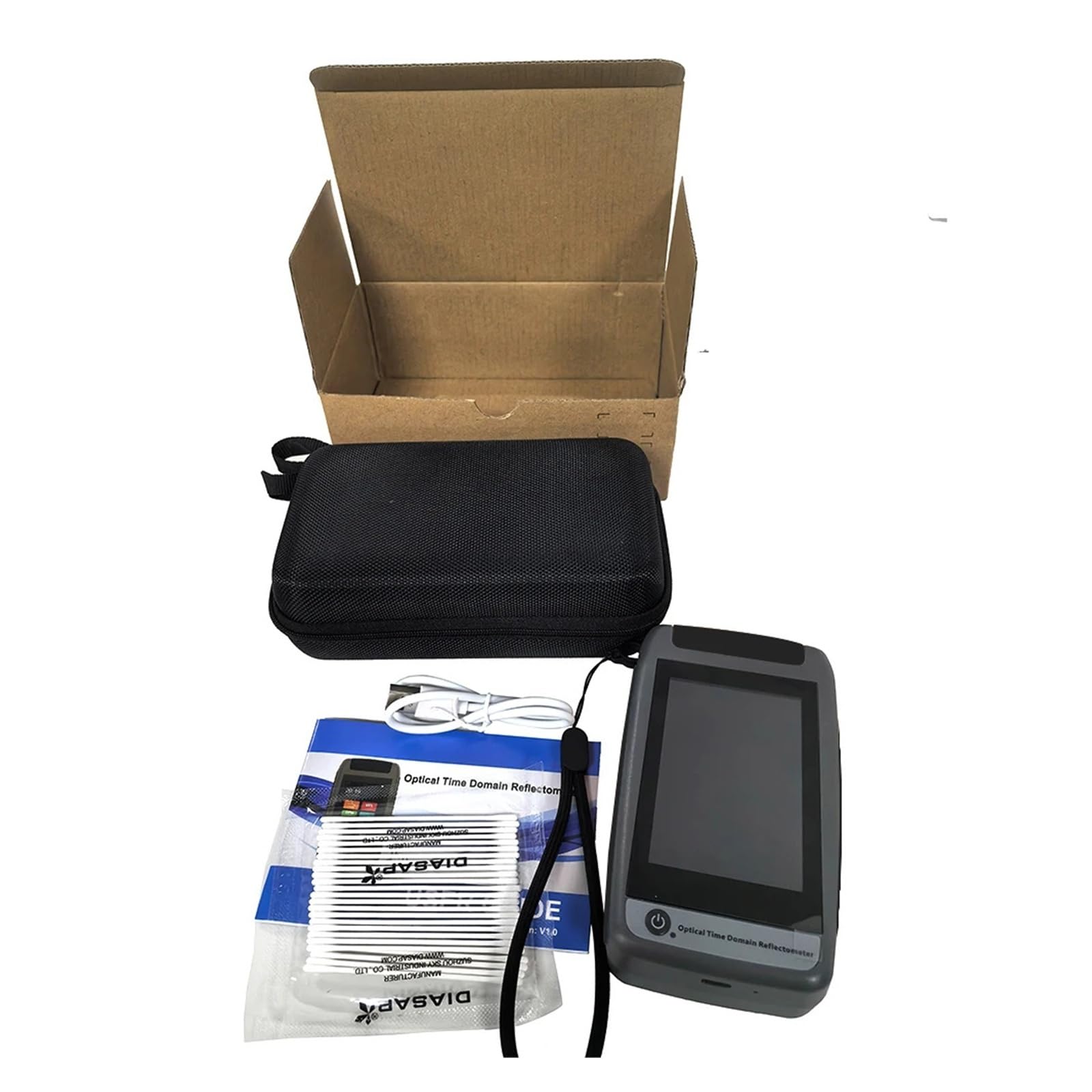 Mini OTDR 1310/1550/1610/1625/1650nm OPM Mappa eventi SC APC/UPC Touch Screen Riflettometro ottico nel dominio del tempo Facile da leggere(1625nm (APC))