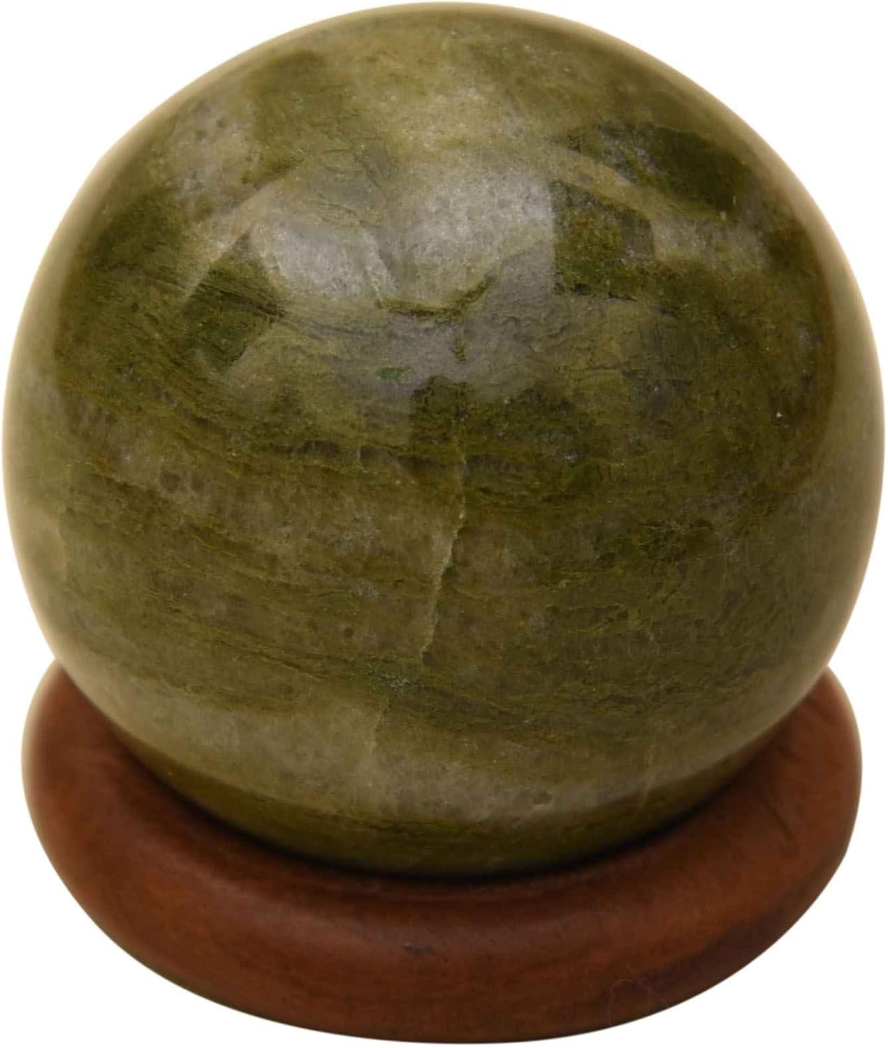 Reiki Healing Vessonite Design #1 Sphere Ball Stone 40-50 mm Approx
