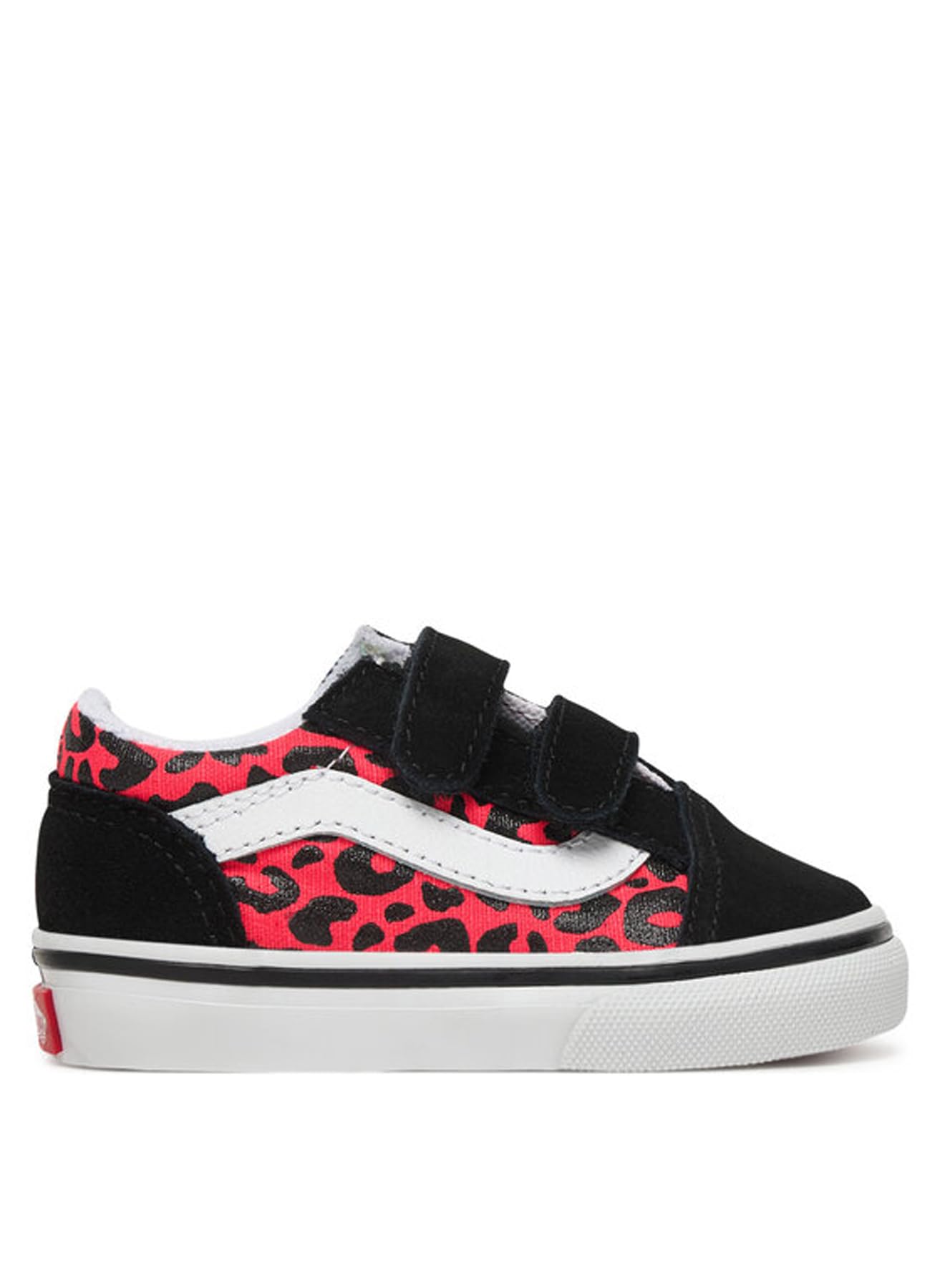 Vans Old Skool V baskets à scratch en toile noire pour le skate et le quotidien