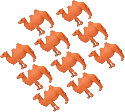 Miniatura 7 de Hemobllo 50 piezas de adorno de muñeca de camello decoración para el hogar, juguete de animales Miniforce, micro decoración de paisaje, adornos