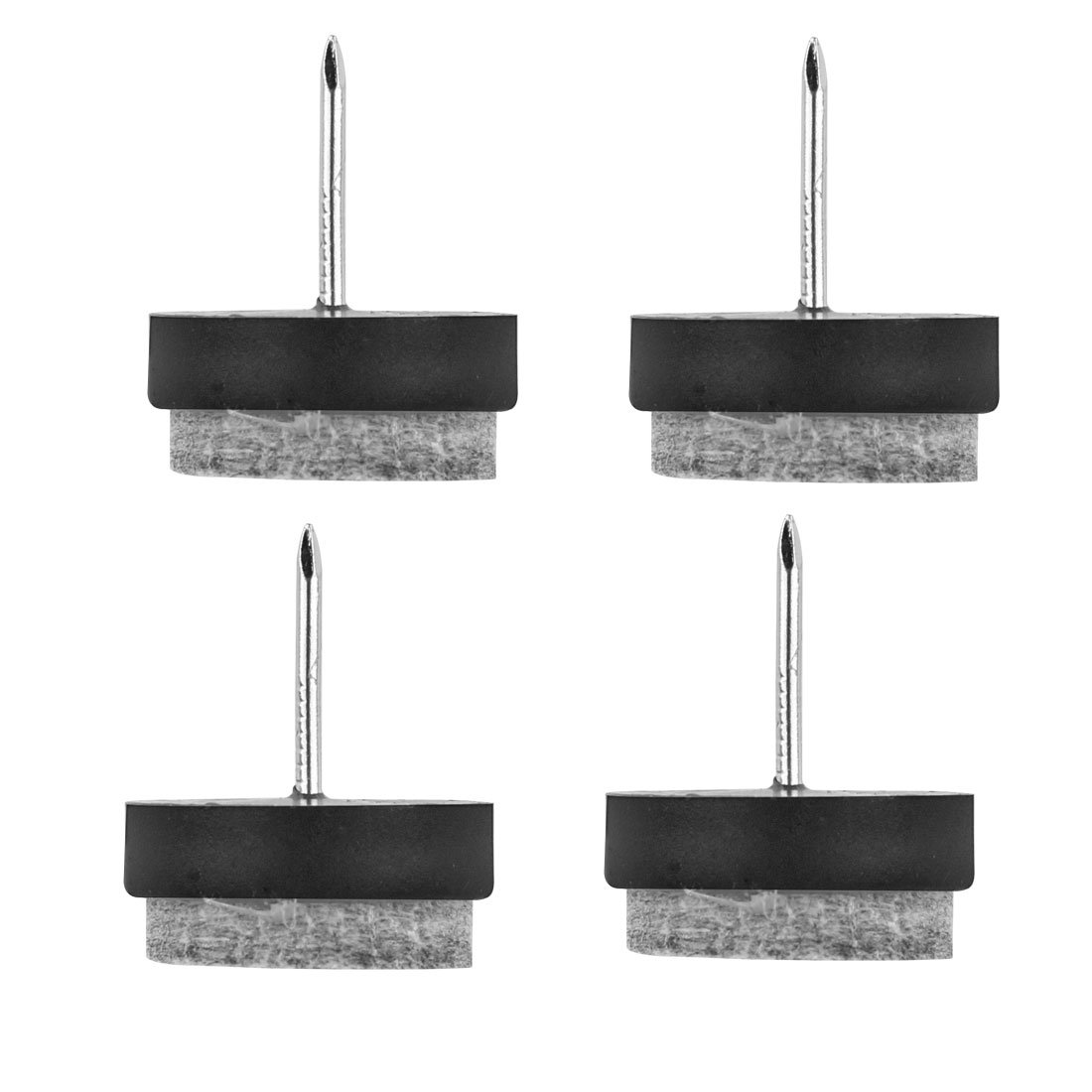 Felt Pad Nails Glides Floor Protector Reduces Noise Durable Anti- for Furniture Chair Table Leg Feet 17mm Dia