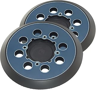 5 Inch Replacement Sanding Pads for Dewalt DWE64233 & N329079,Orbital Sander Pad Compatible with Dewalt DWE6421-B2 DWE6421-B3 DWE6423/6423K DWE6421/6421K Random Orbital Sander,2 Pack