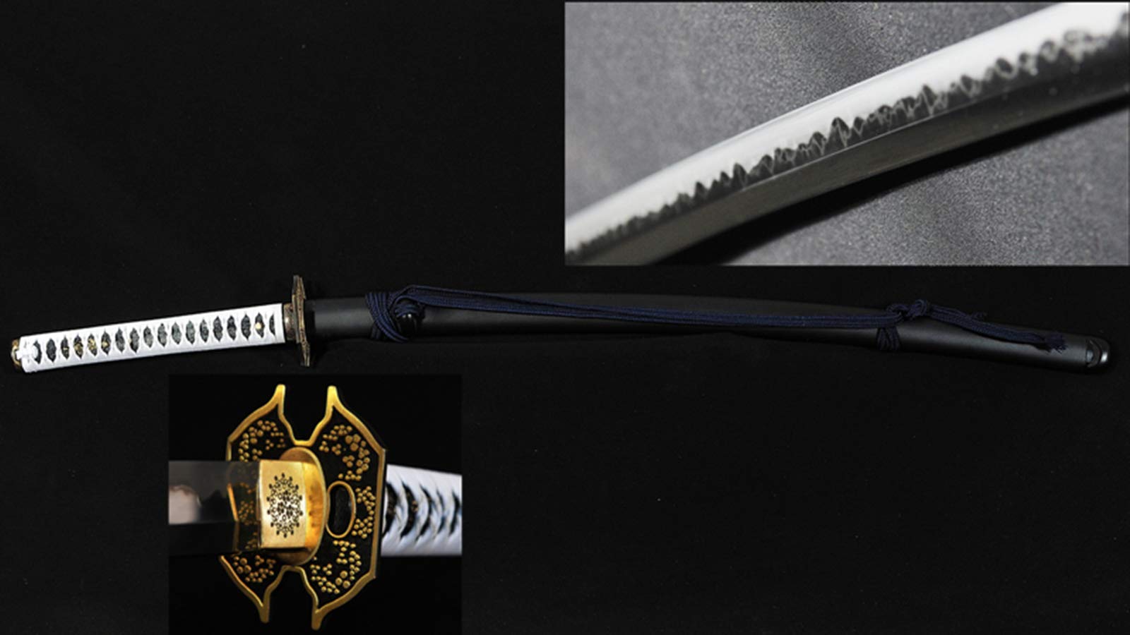 Yamato Devil May Cry 5 Katana Clay Tempered Choji Hamon Hazuya Polish Sharp