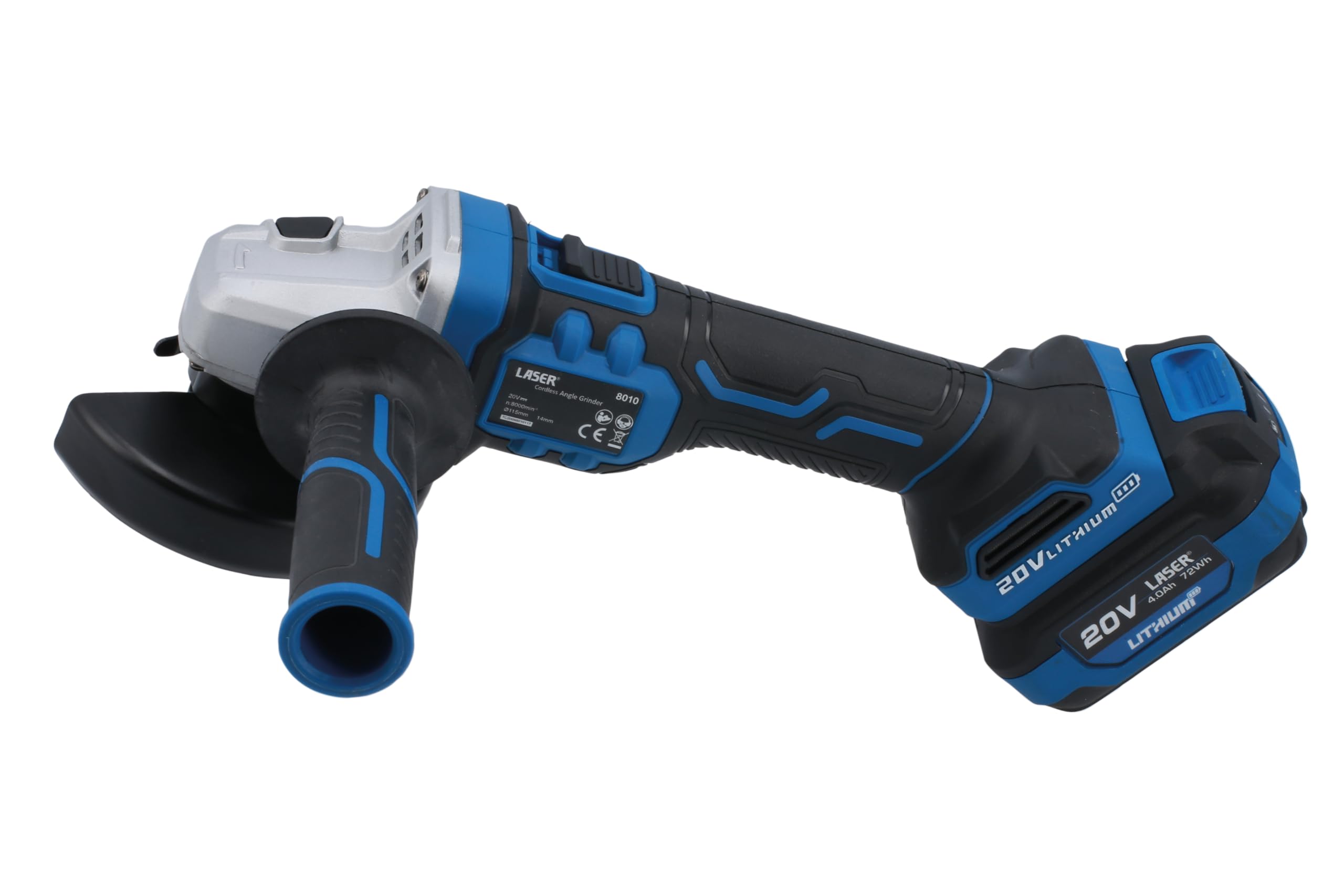 Amoladora angular 20V Laser Tools 8010 para reformas en el garaje 8