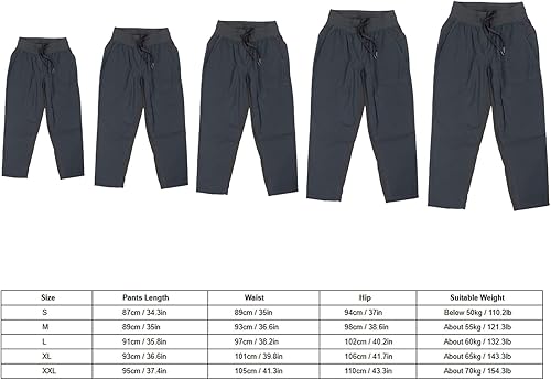 Vista 5 de Betued Com, Fitness Jogging Pants fortable Yoga Pants Breathable Quick Dry Sweatpants Sweatpants Women Casual Drawstring Nylo